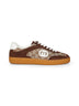Sneakers G75 in pelle scamosciata marrone