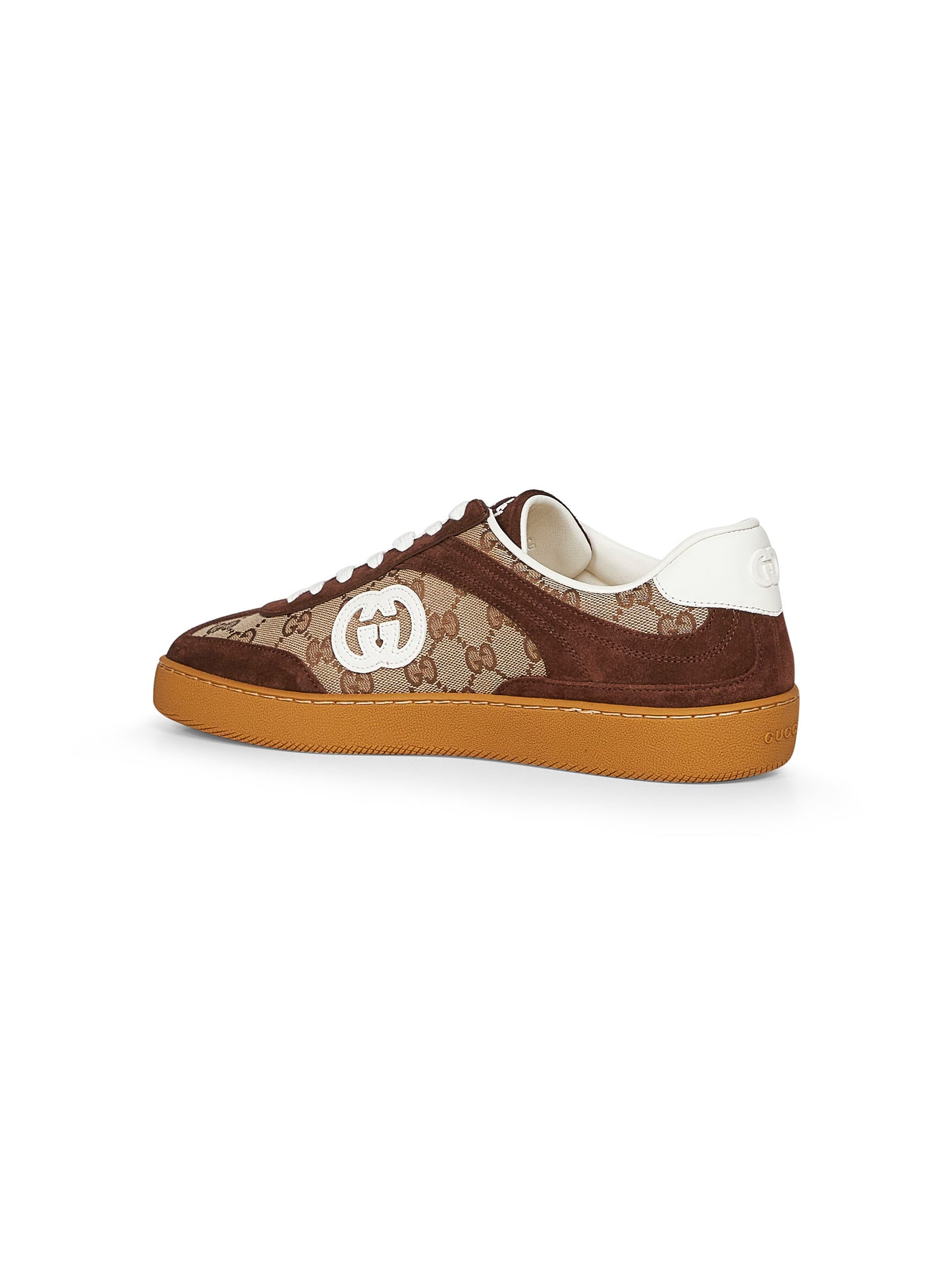 Sneakers G75 in pelle scamosciata marrone