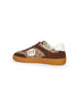 Sneakers G75 in pelle scamosciata marrone