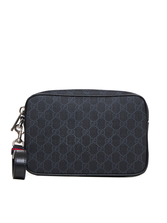 GG fabric shoulder bag