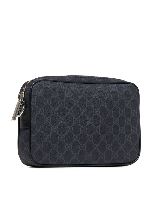 GG fabric shoulder bag