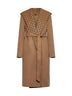 Reversible GG Wool-Blend and Silk Coat