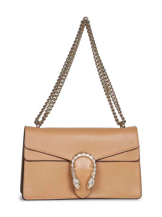 Borsa a spalla Dionysus media beige