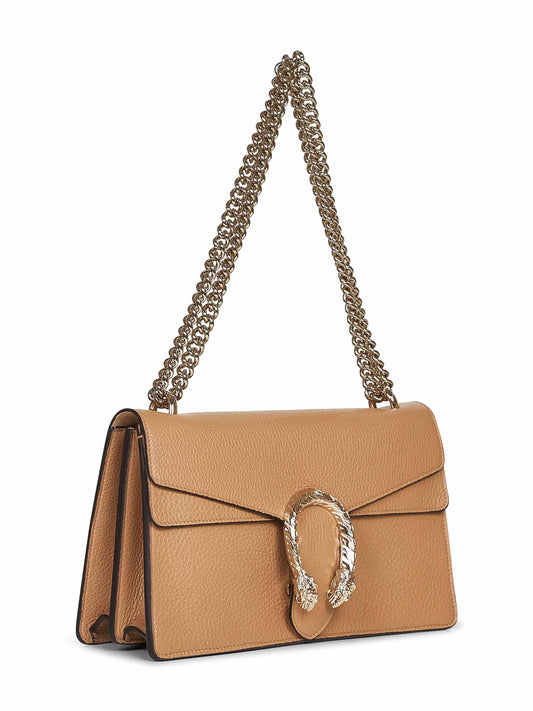 Borsa a spalla Dionysus media beige