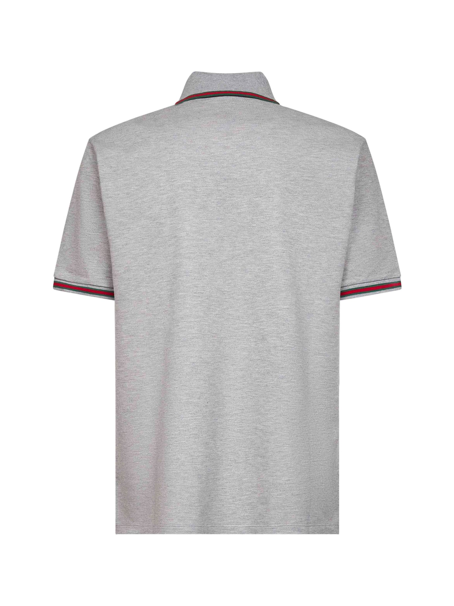 Cotton polo shirt with GG embroidery