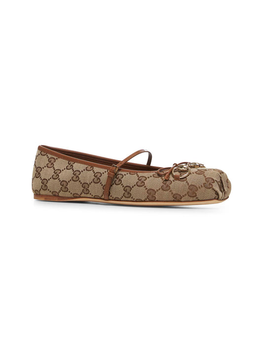 Ballerine Gucci con Morsetto beige