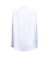 White poplin logo shirt