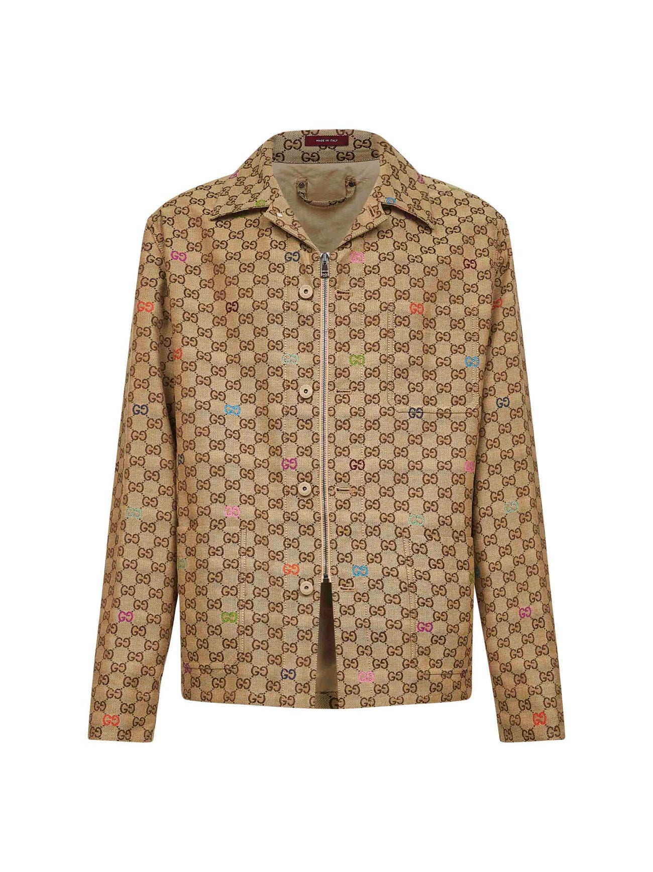 Giacca in tessuto GG beige