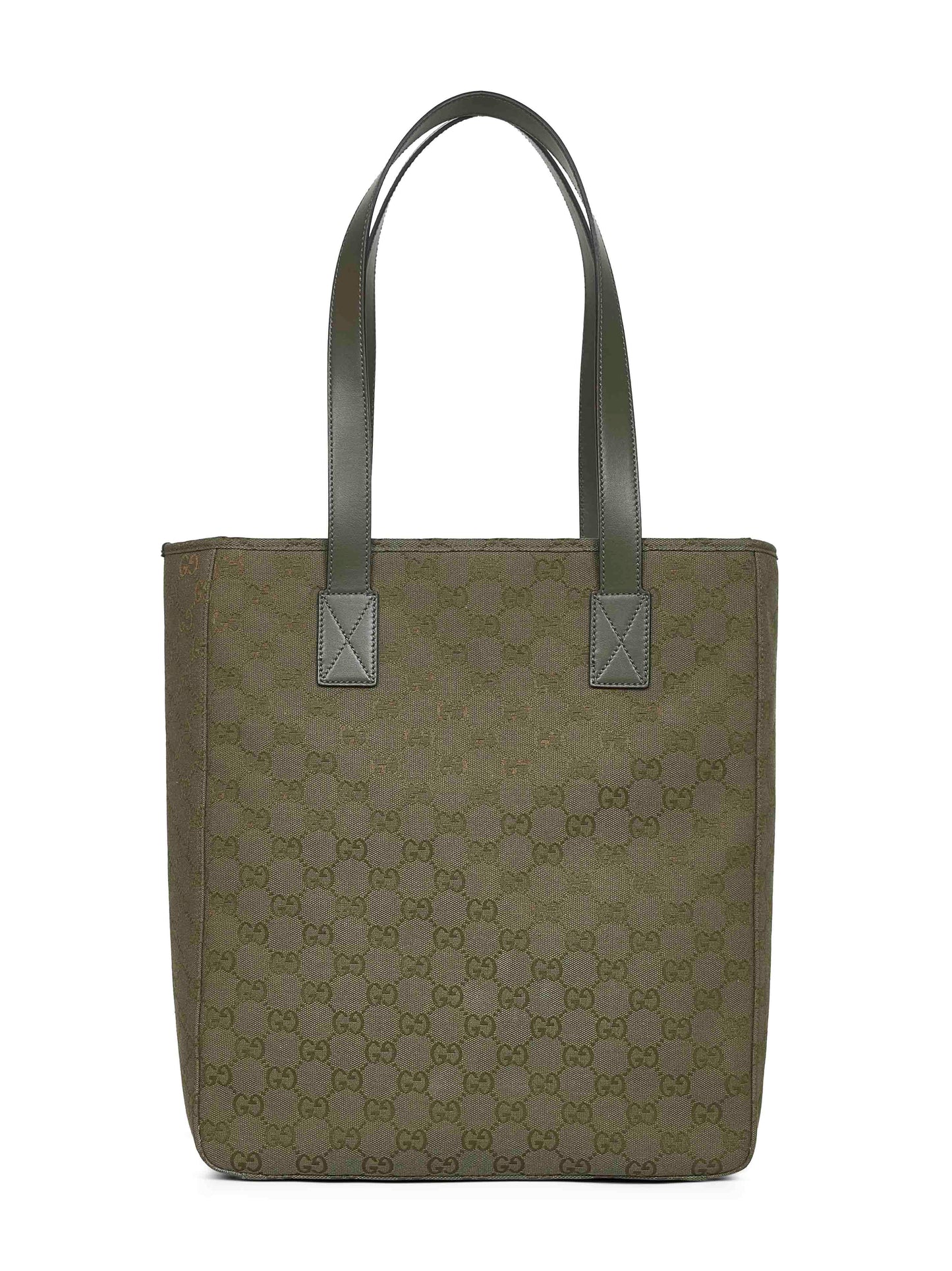 Green medium shopping bag