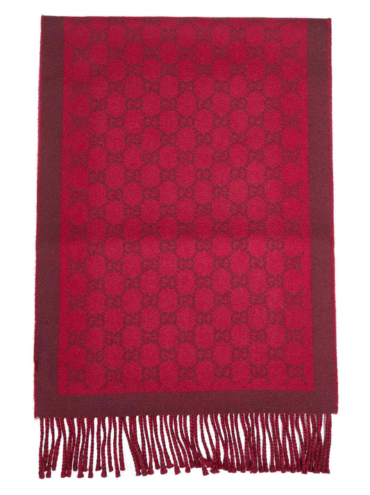 GG Jacquard Wool Scarf