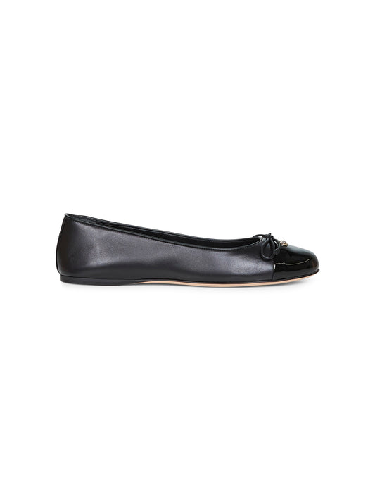 Women's ballet flat with Double G logo