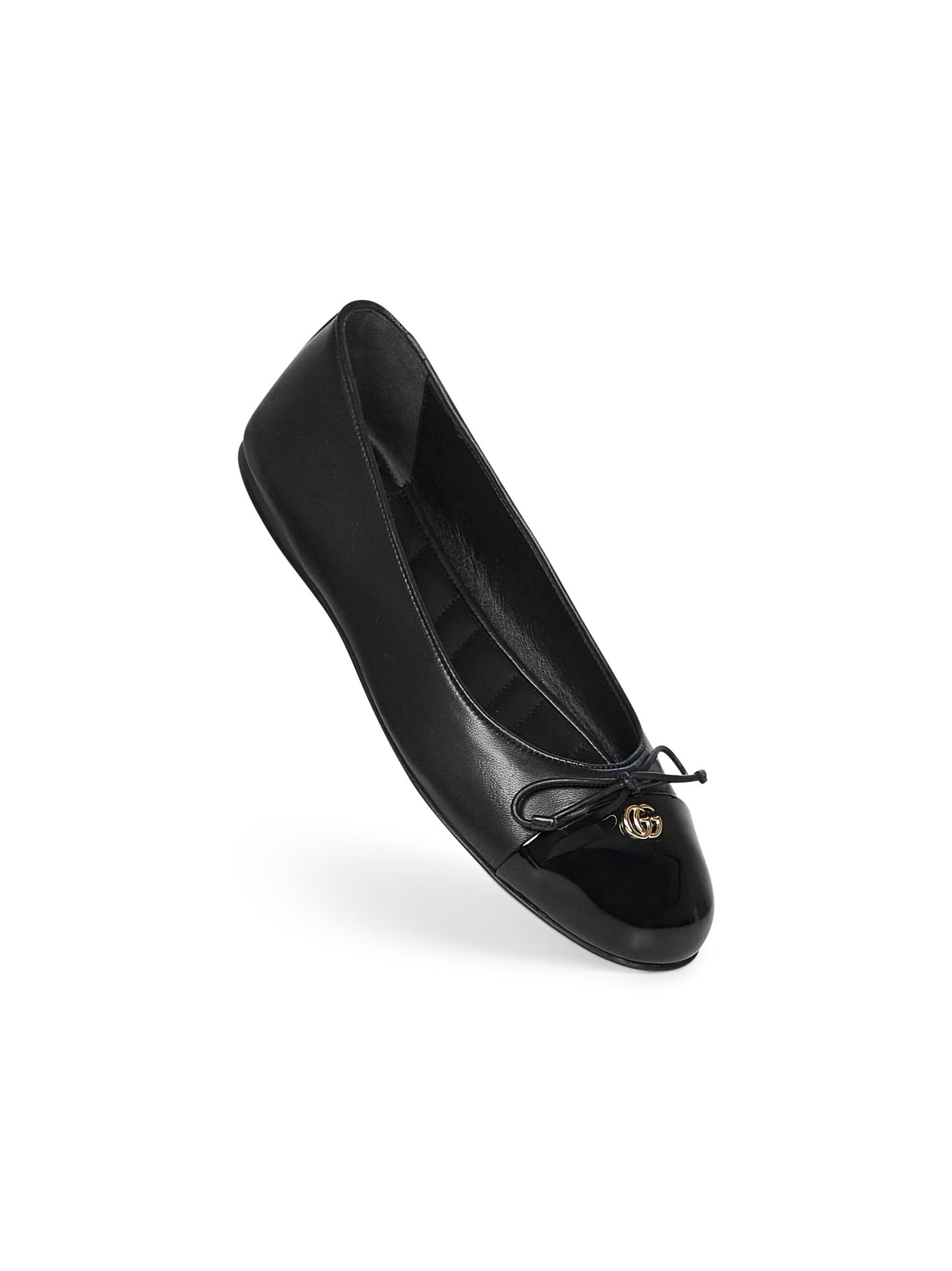 Women's ballet flat with Double G logo