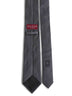 Black GG jacquard silk tie