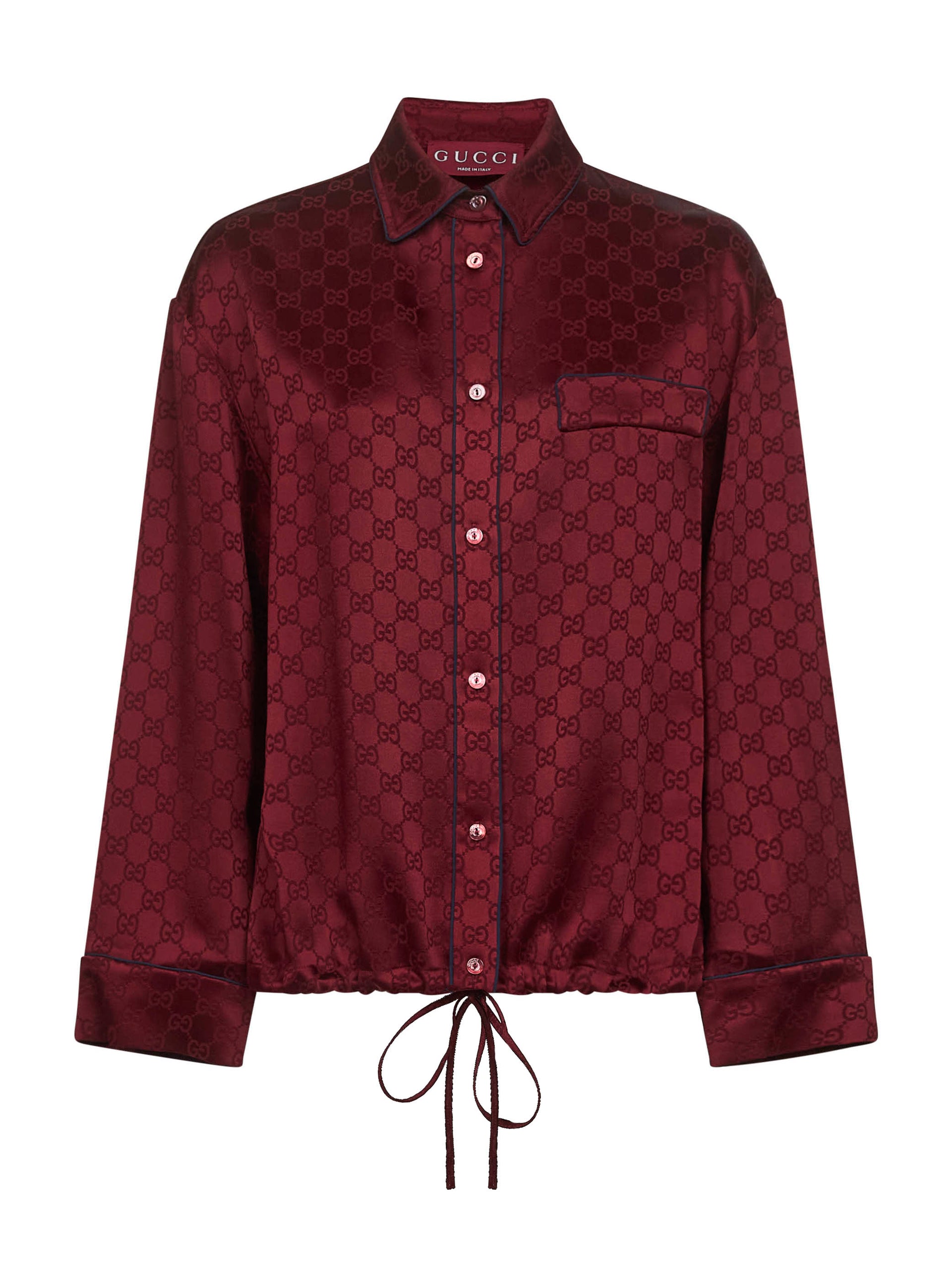 red gucci dress shirt Gucci - Cotton poplin shirt red