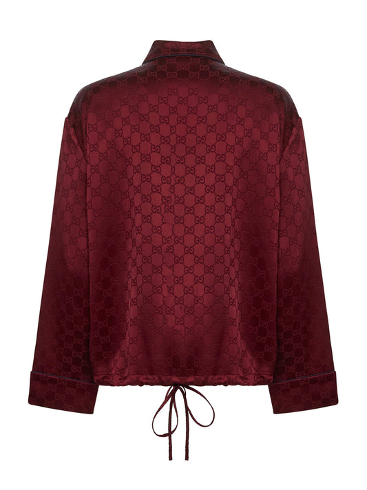 Camicia in tessuto GG