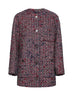 Giacca in lana multicolor GG<BR/>