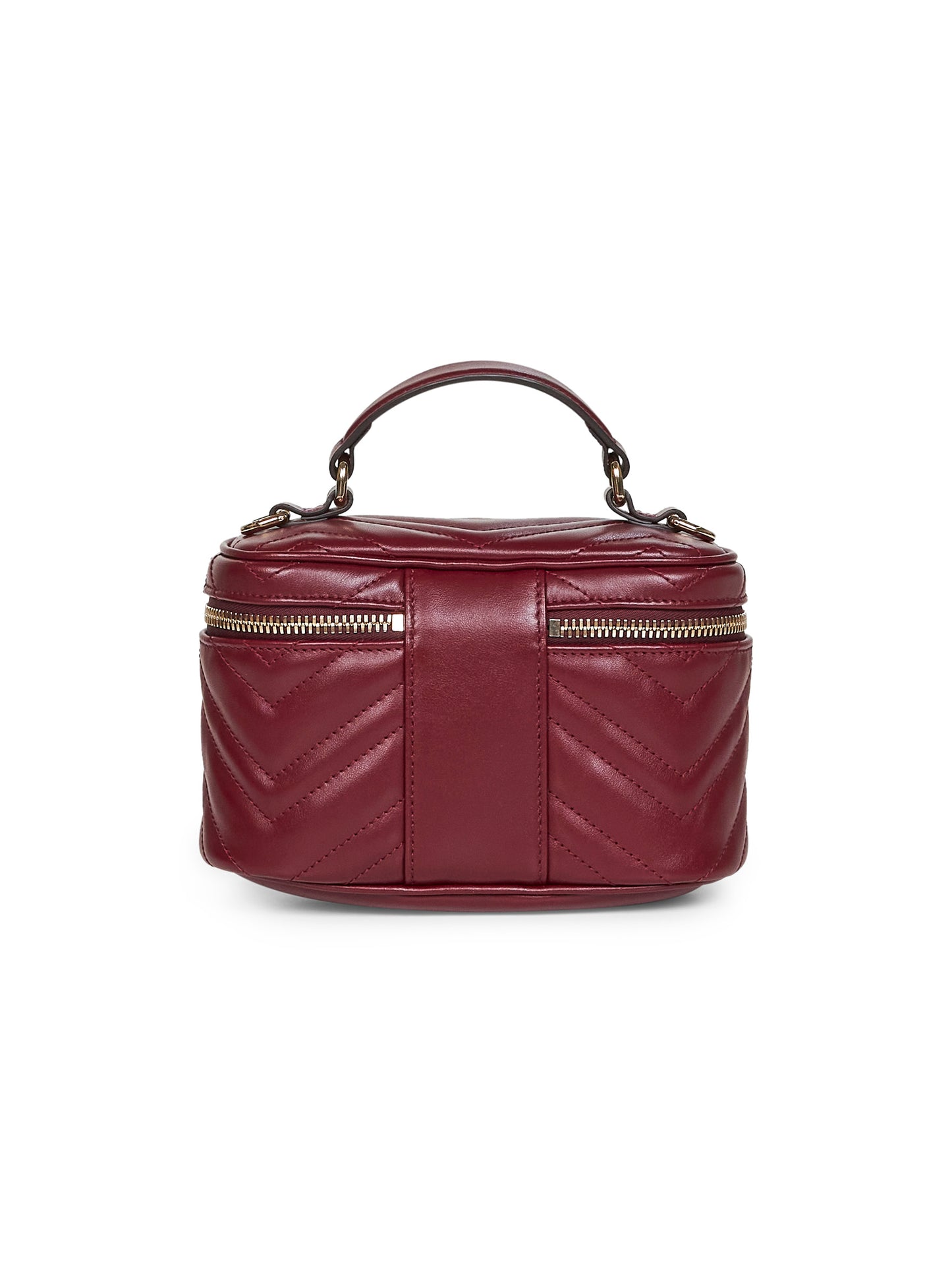 GG Marmont Mini Vanity matelassé leather shoulder bag