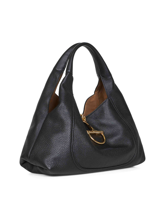 Borsa a spalla Gucci Softbit maxi nera