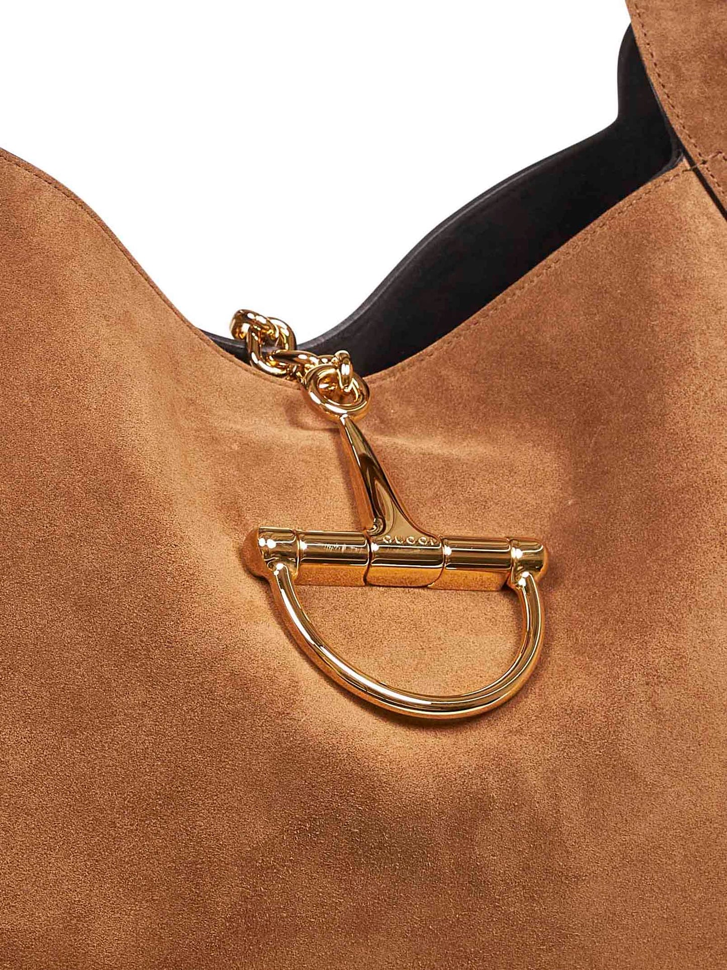Brown Gucci Softbit maxi shoulder bag