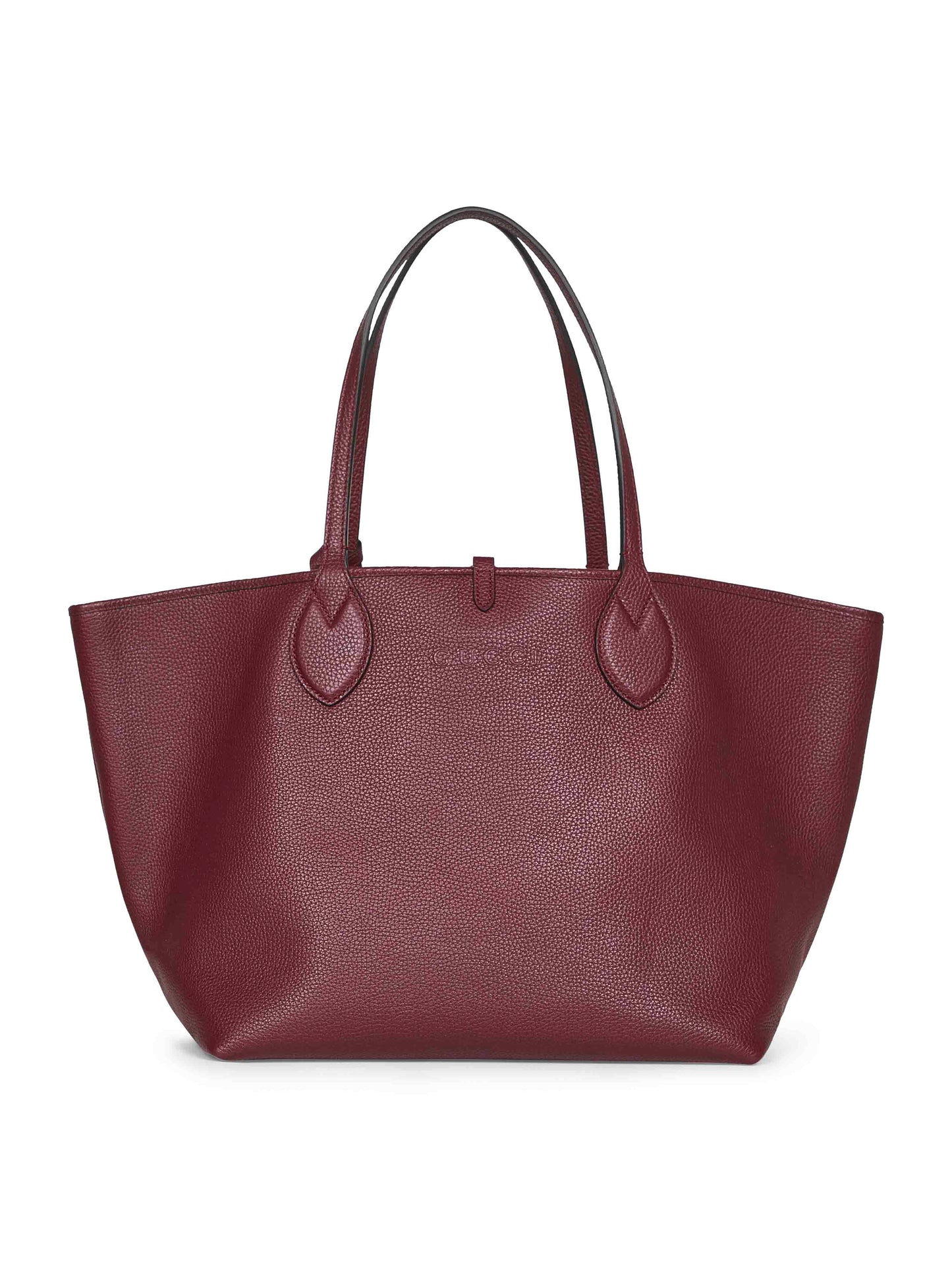 Borsa shopping reversibile Gucci Totissima grande bordeaux