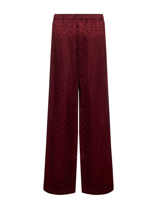Pantaloni in jacquard GG