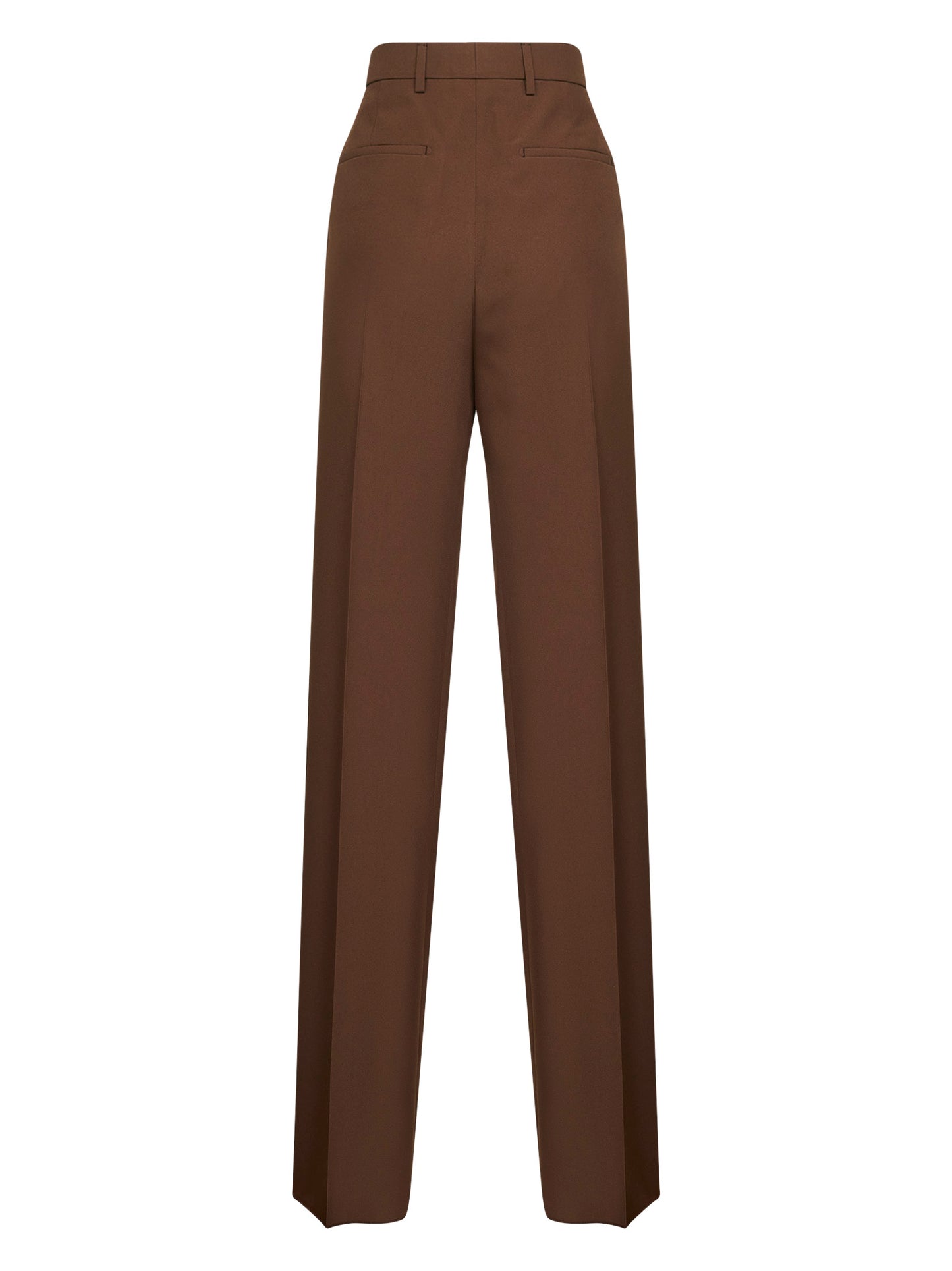 Pantaloni in panama tecnico marrone