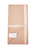 Beige GG jacquard wool scarf
