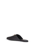 Black nappa leather mules with Horsebit
