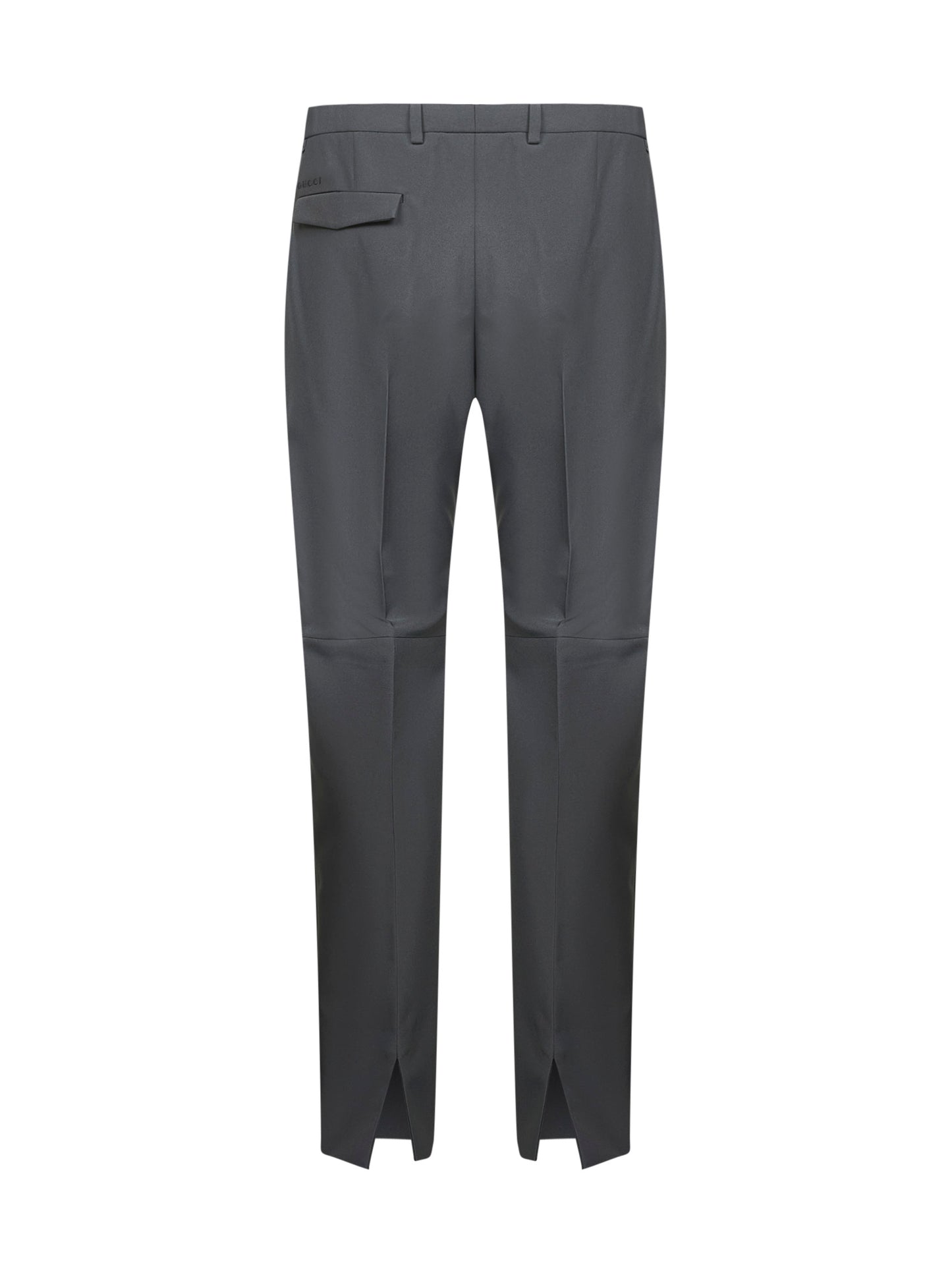 Pantaloni in panama tecnico grigio