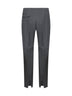 Pantaloni in panama tecnico grigio