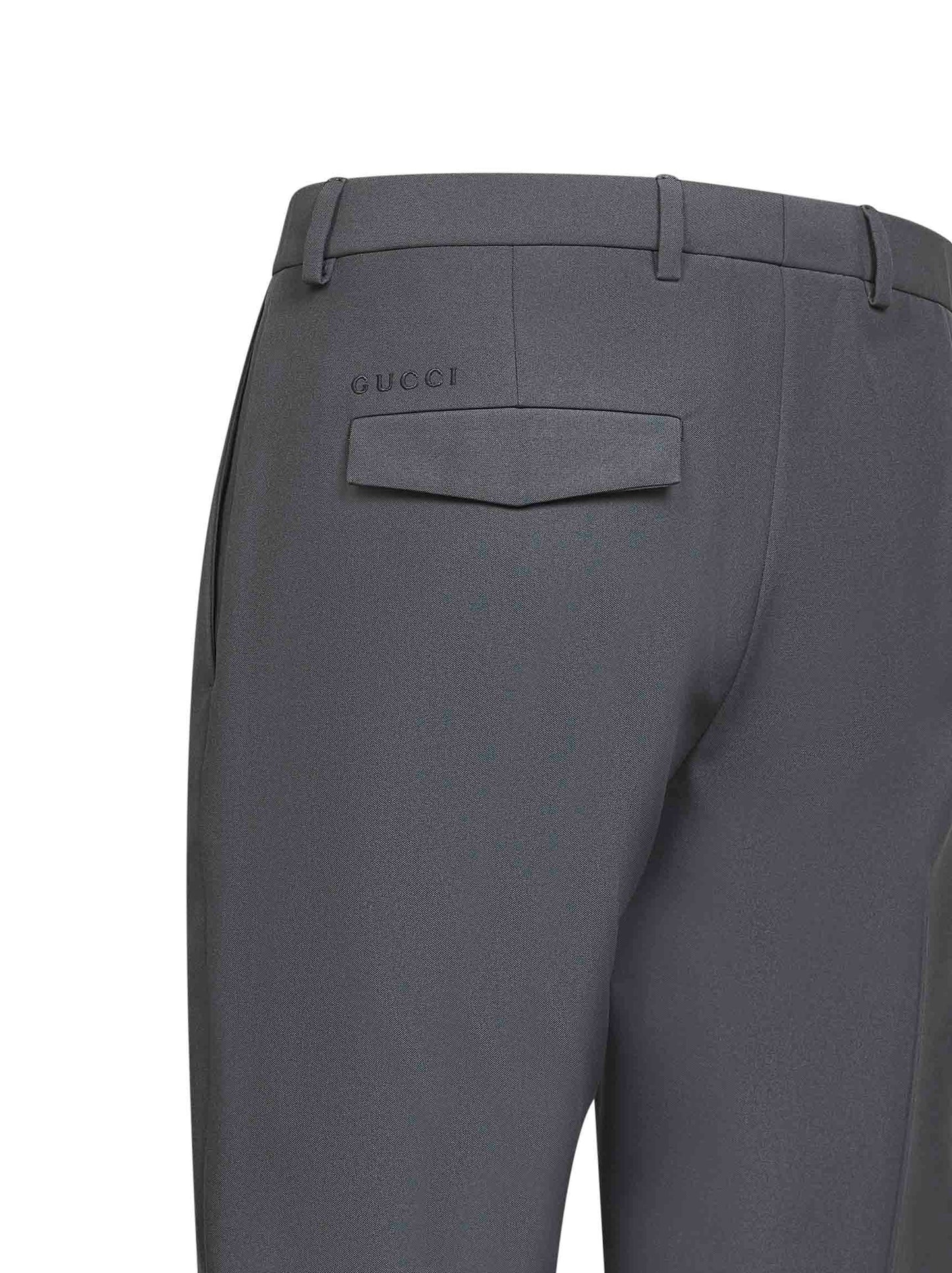 Pantaloni in panama tecnico grigio
