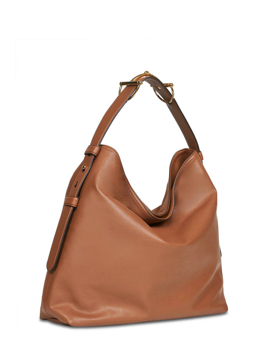 Borsa shopping Gucci Beatrix grande marrone