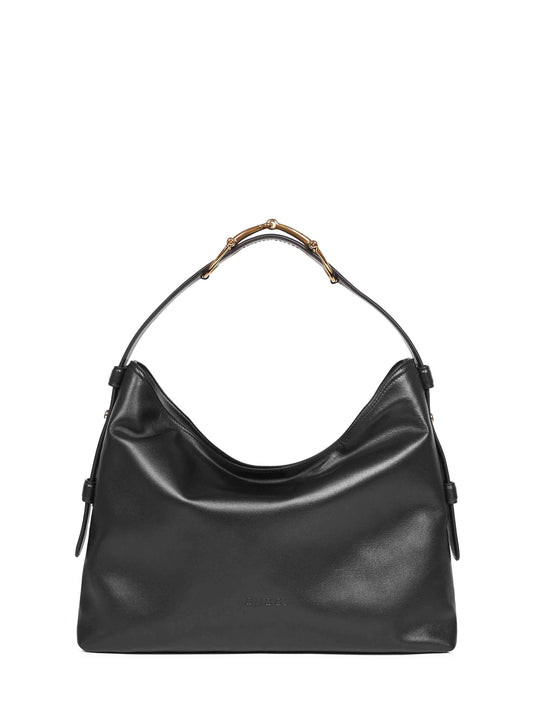 Black Gucci Beatrix medium shopping bag<BR/>