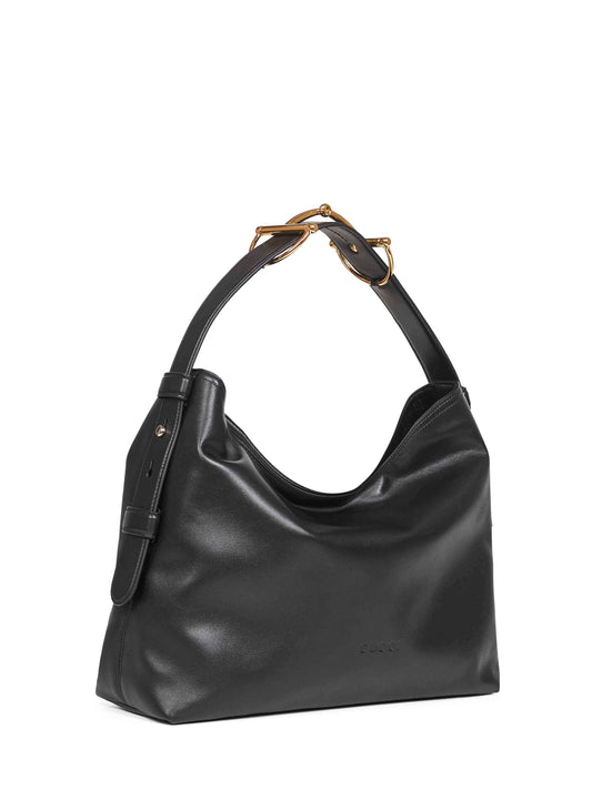 Black Gucci Beatrix medium shopping bag<BR/>