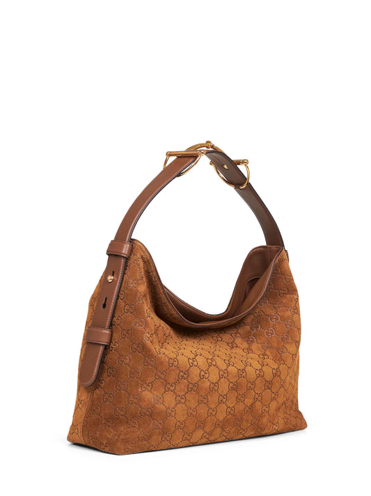 Brown Gucci Beatrix medium shopping bag<BR/>
