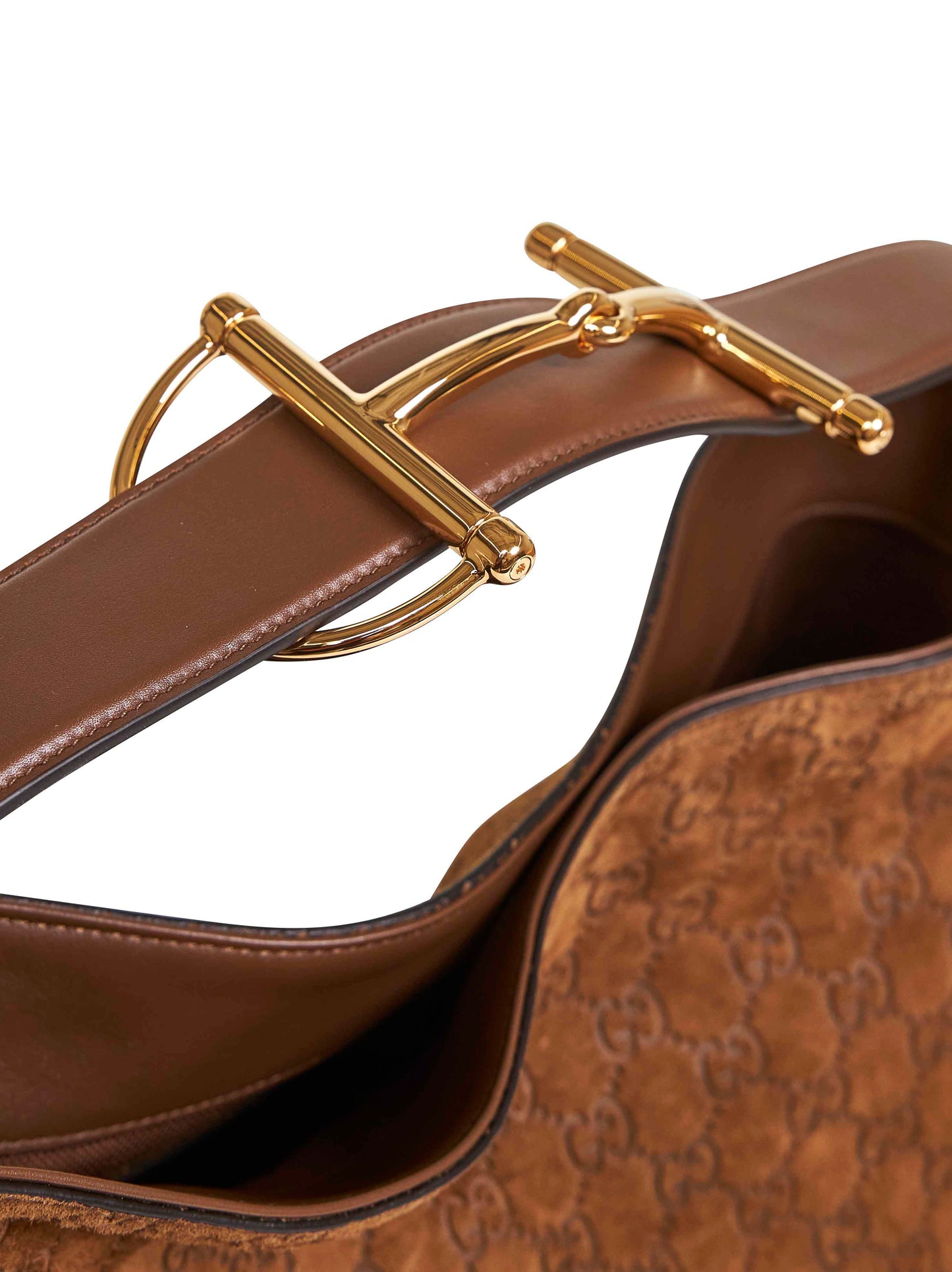 Brown Gucci Beatrix medium shopping bag<BR/>
