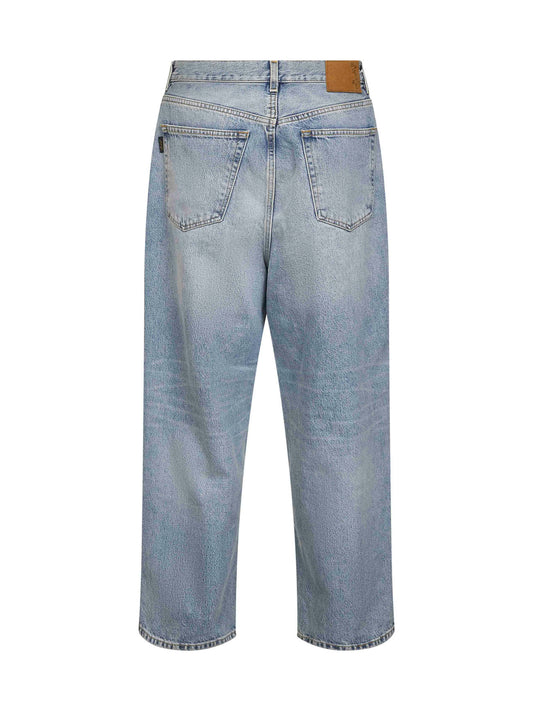 Jeans New Jo Velvet Fix in denim di cotone azzurro