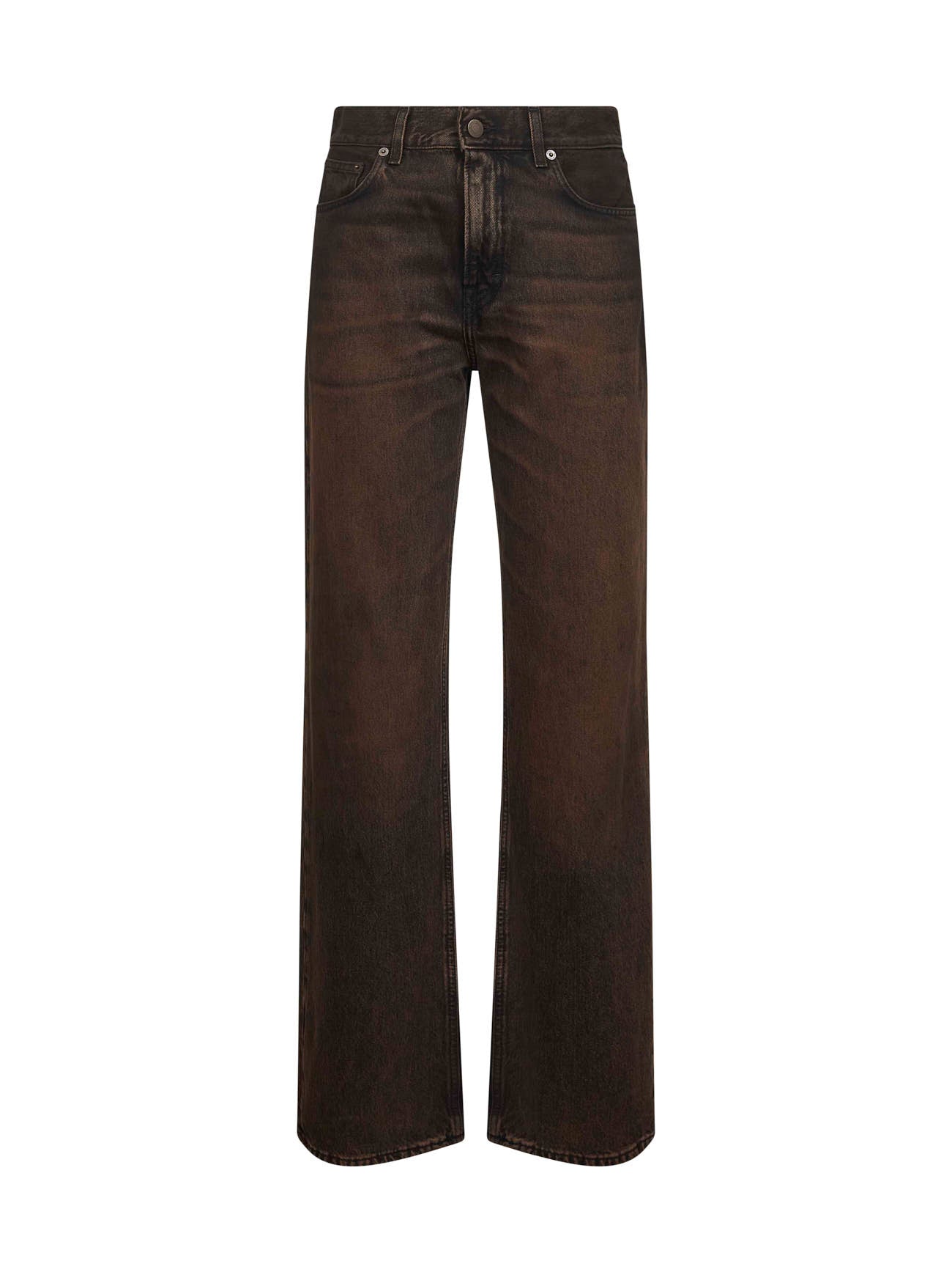 Black cotton denim Korea jeans