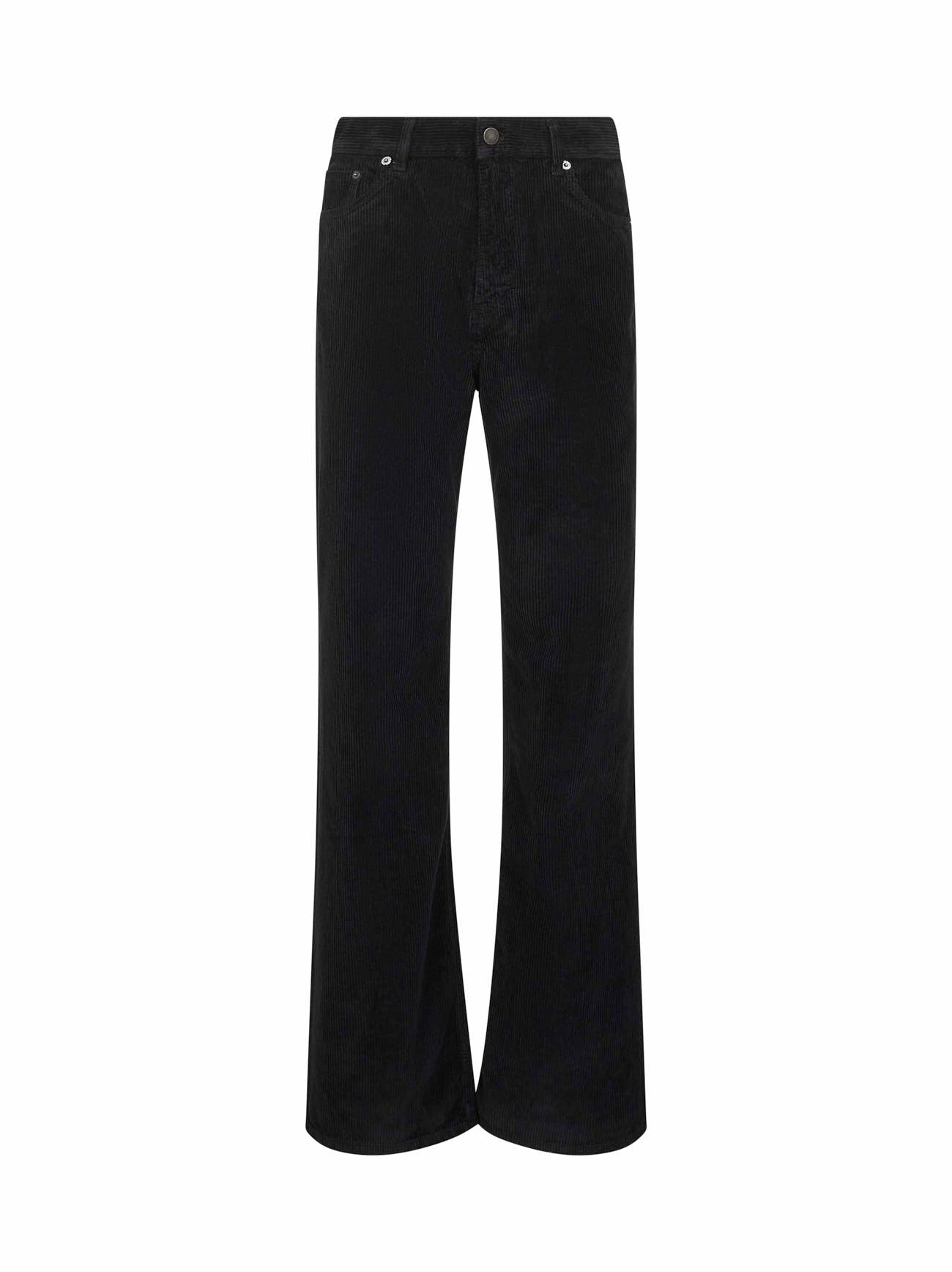 Black corduroy Korea Velvet Vic jeans