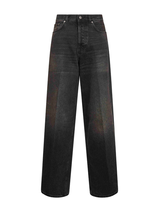 Black cotton denim Bethany jeans