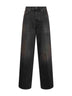 Black cotton denim Bethany jeans