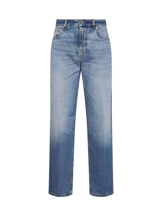 Light blue cotton denim Bonnie Dive jeans