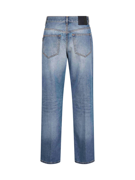 Light blue cotton denim Bonnie Dive jeans