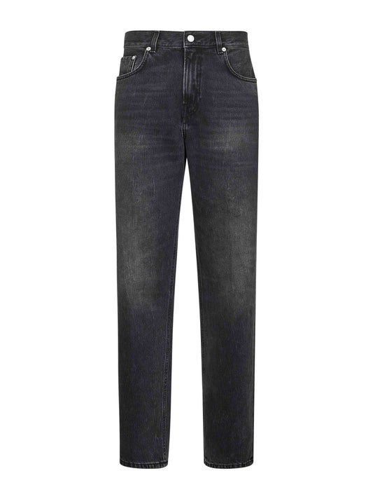 Black cotton denim Bonnie jeans