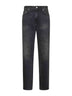 Black cotton denim Bonnie jeans