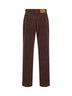 Brown corduroy Bonnie Velvet Vic trousers