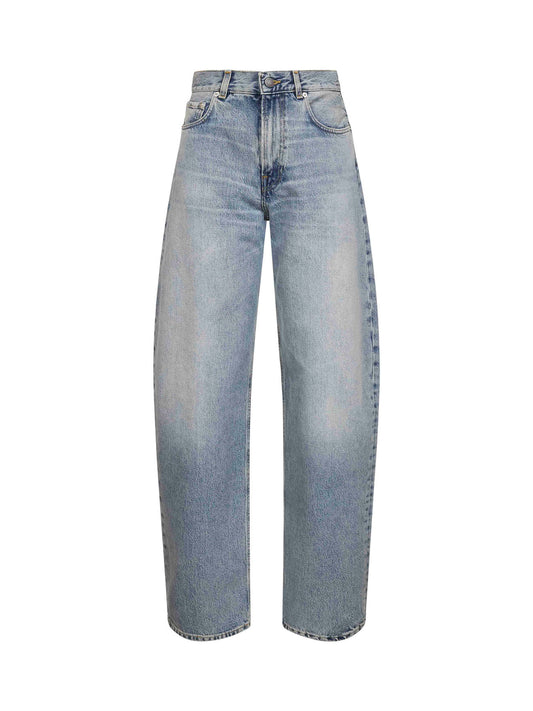 Light blue cotton denim Bibi jeans