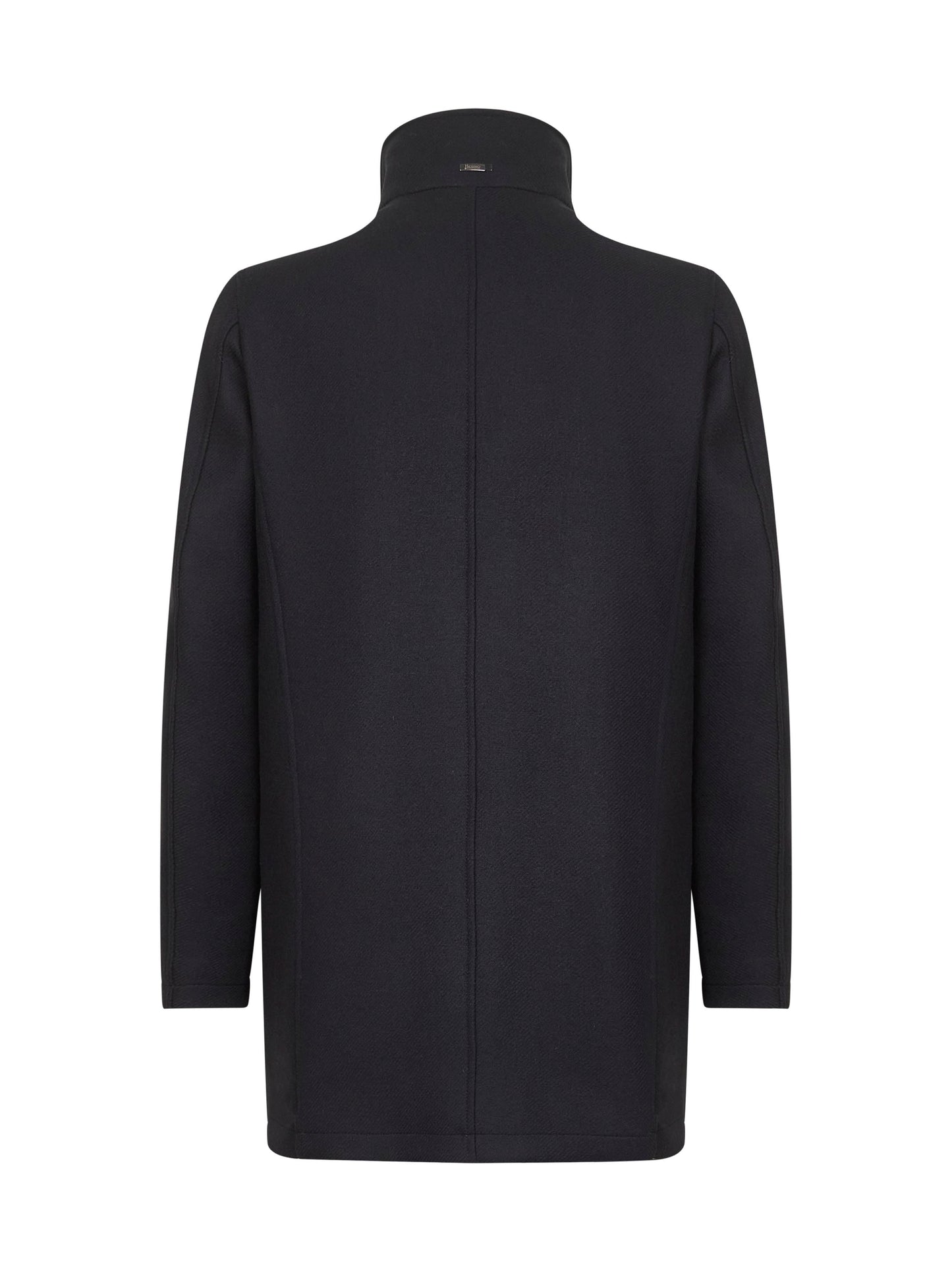 Carcoat in easy wool e light faux fur blu
