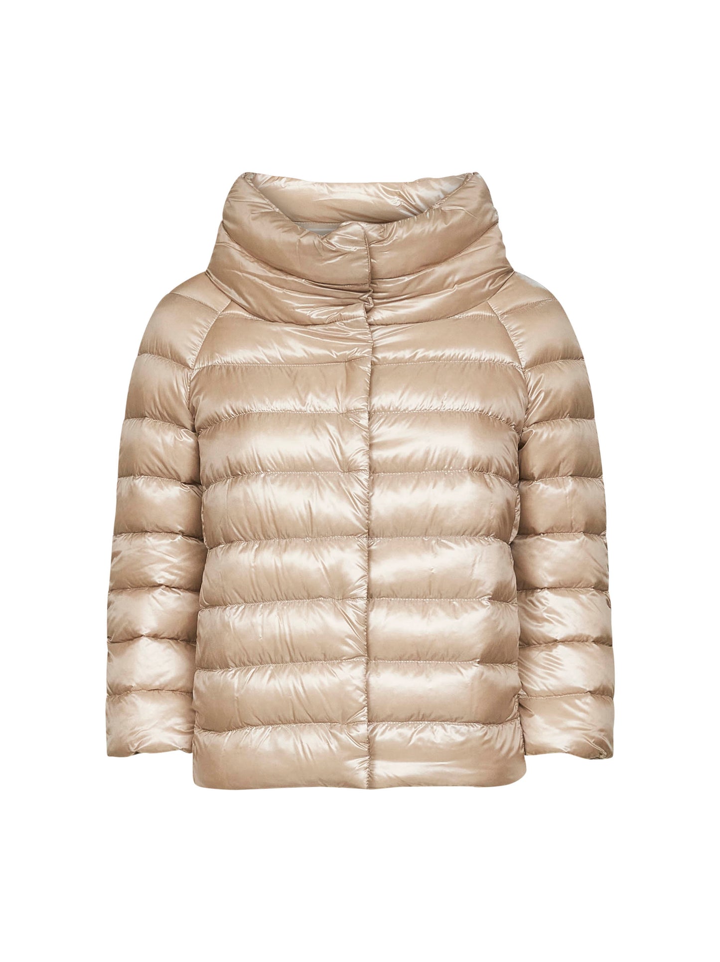 Beige Ultralight Nylon Sofia mini cape