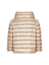Beige Ultralight Nylon Sofia mini cape